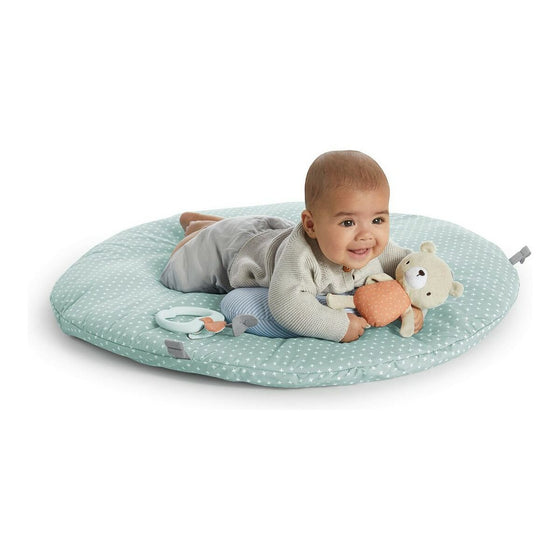 Play mat Ingenuity Reversible Wood-10