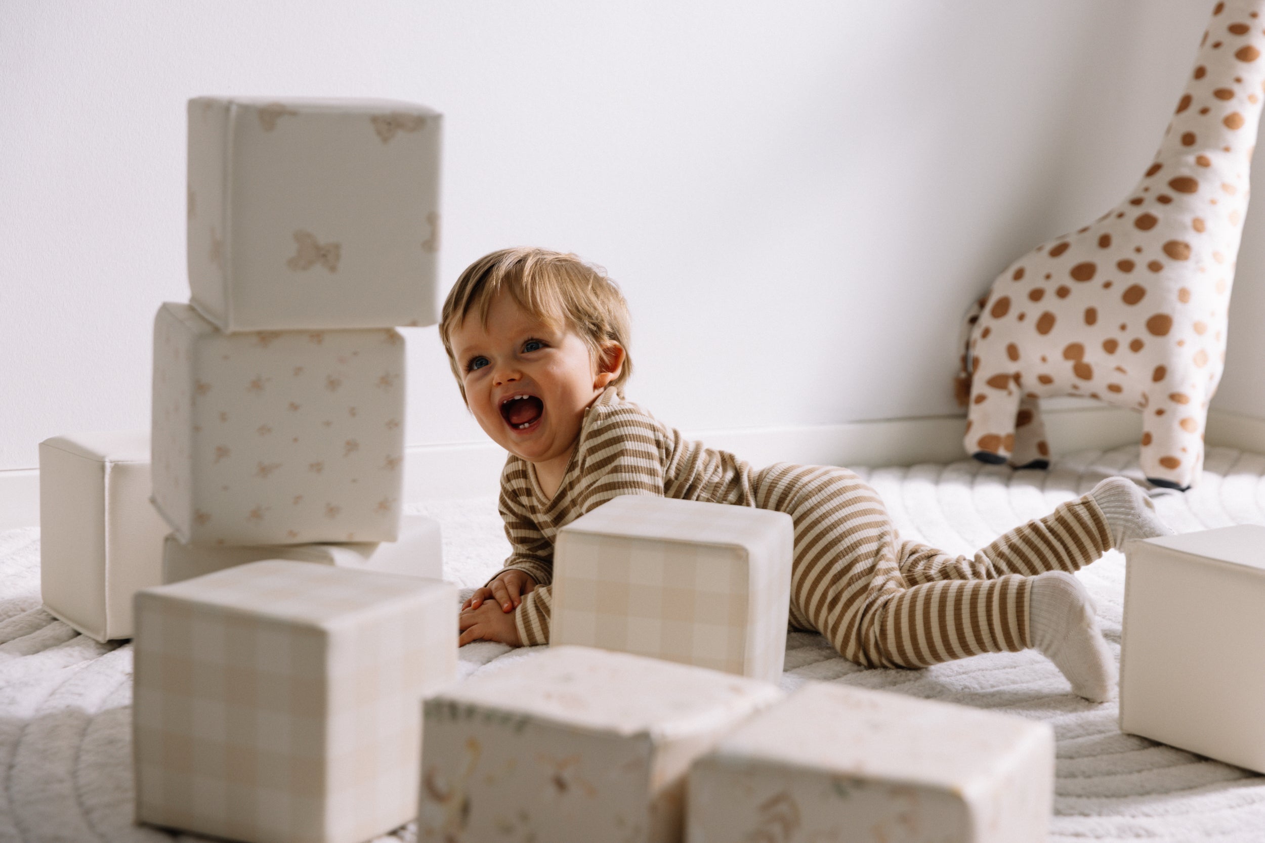 Mini Builder Blocks – Beige