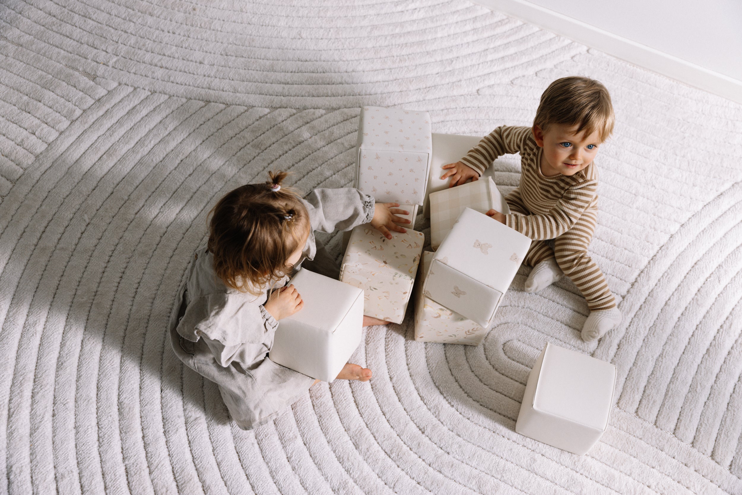 Mini Builder Blocks – Beige