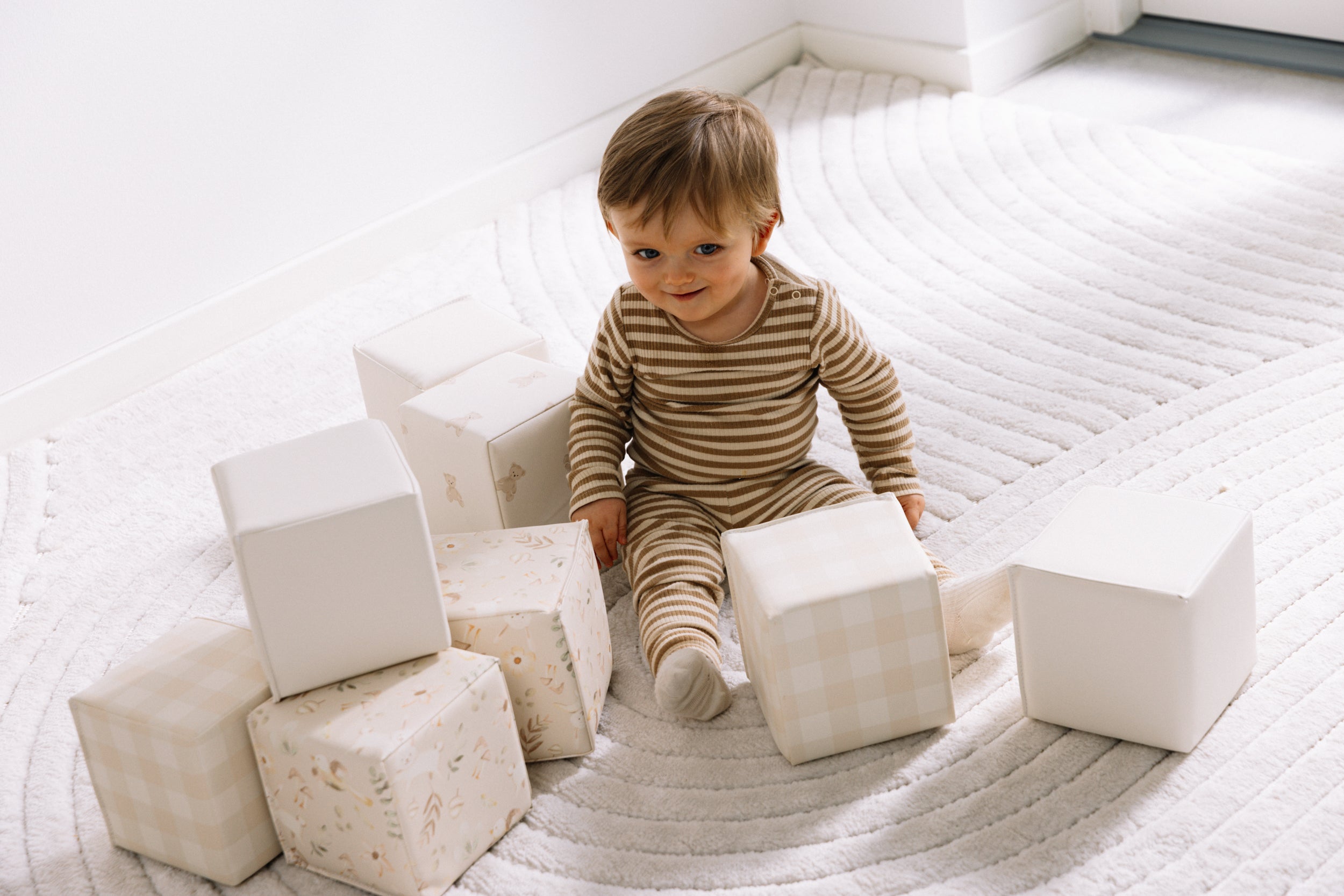 Mini Builder Blocks – Beige