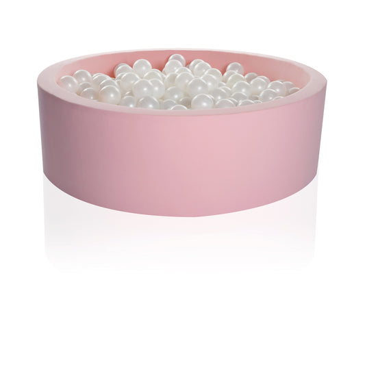 Round Ball Pit - Cotton Light Pink (100x30)