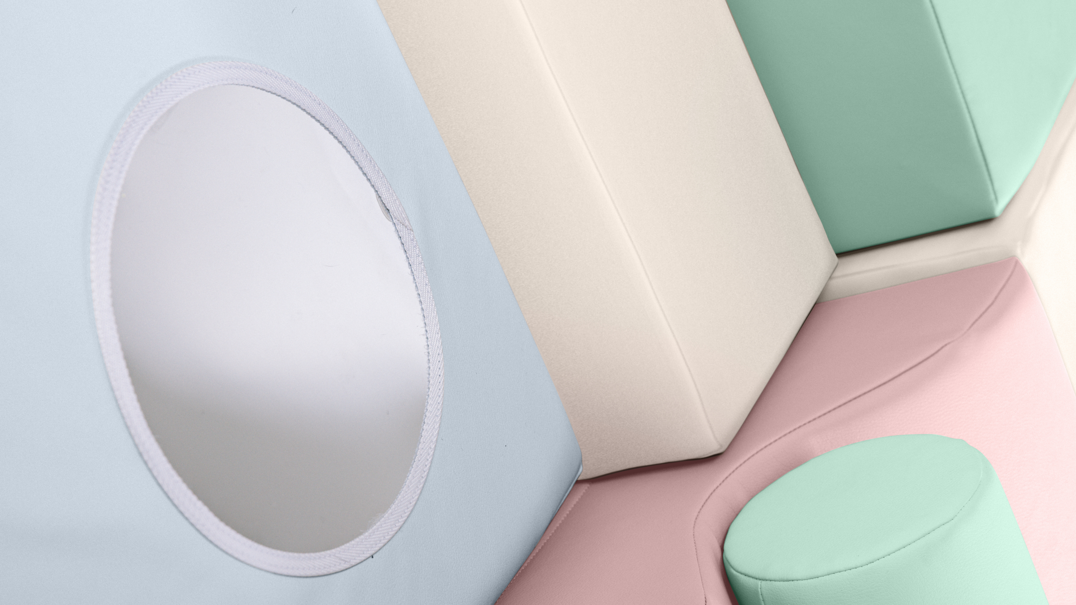 Mirror Play Set – Pastel – 6-Piece Set