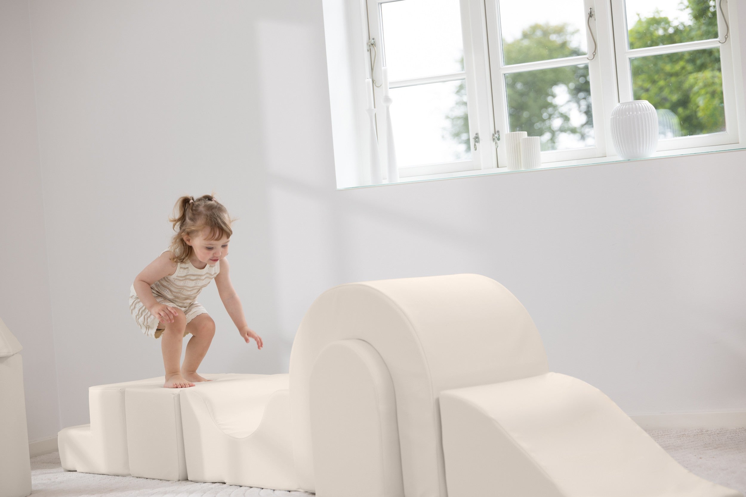 LUX Foam Play Set – Beige – 8-Piece