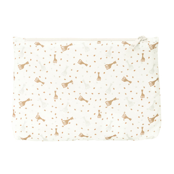 Double Carry-all Sophie la Girafe Beige 23 x 16 x 3 cm-1