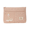 Double Carry-all Sophie la Girafe Beige 23 x 16 x 3 cm-0