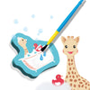 Bath Toys SES Creative Sophie La Girafe Water colouring-2