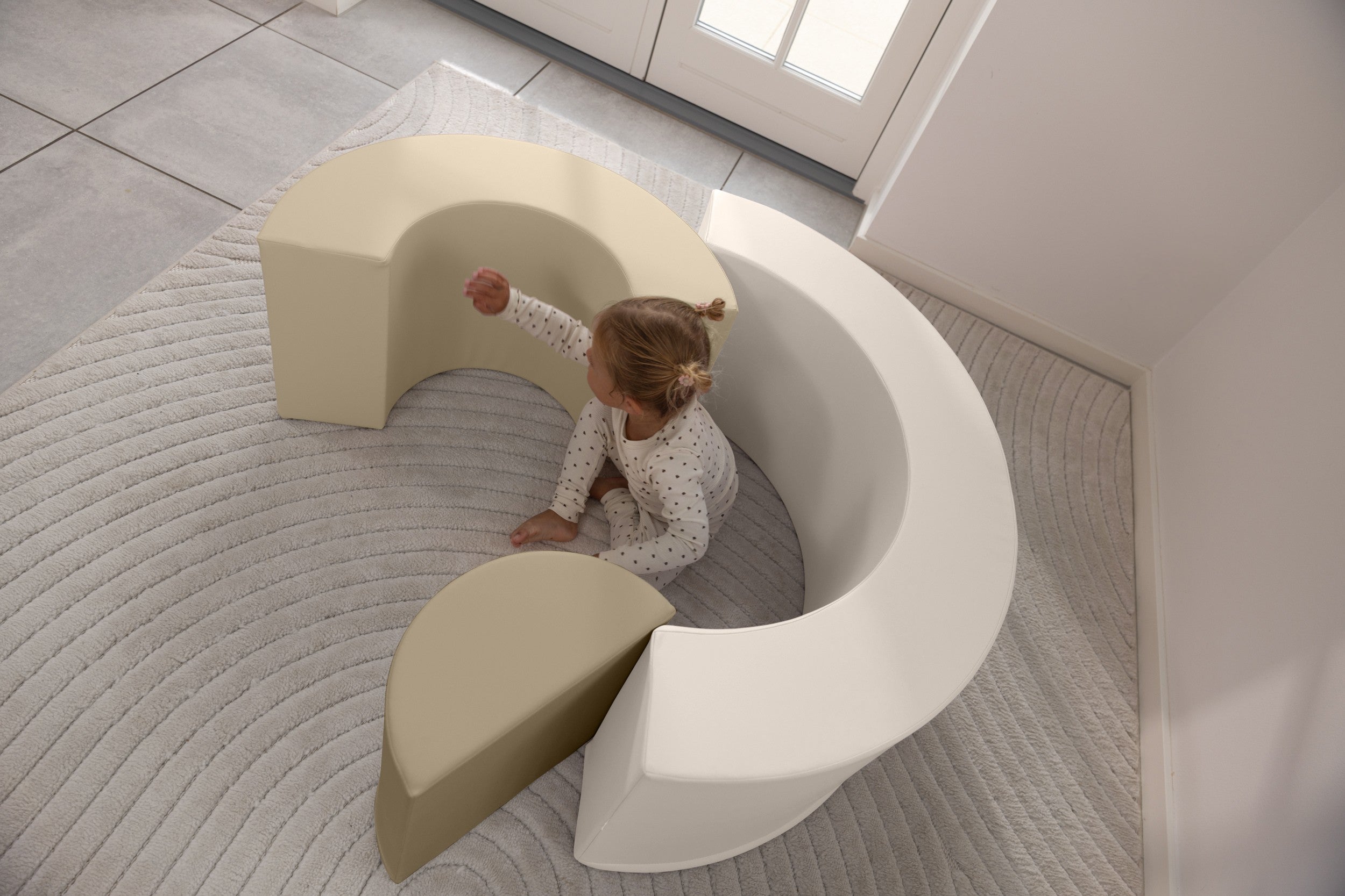 Rainbow Classic – Beige - Foam Play Set