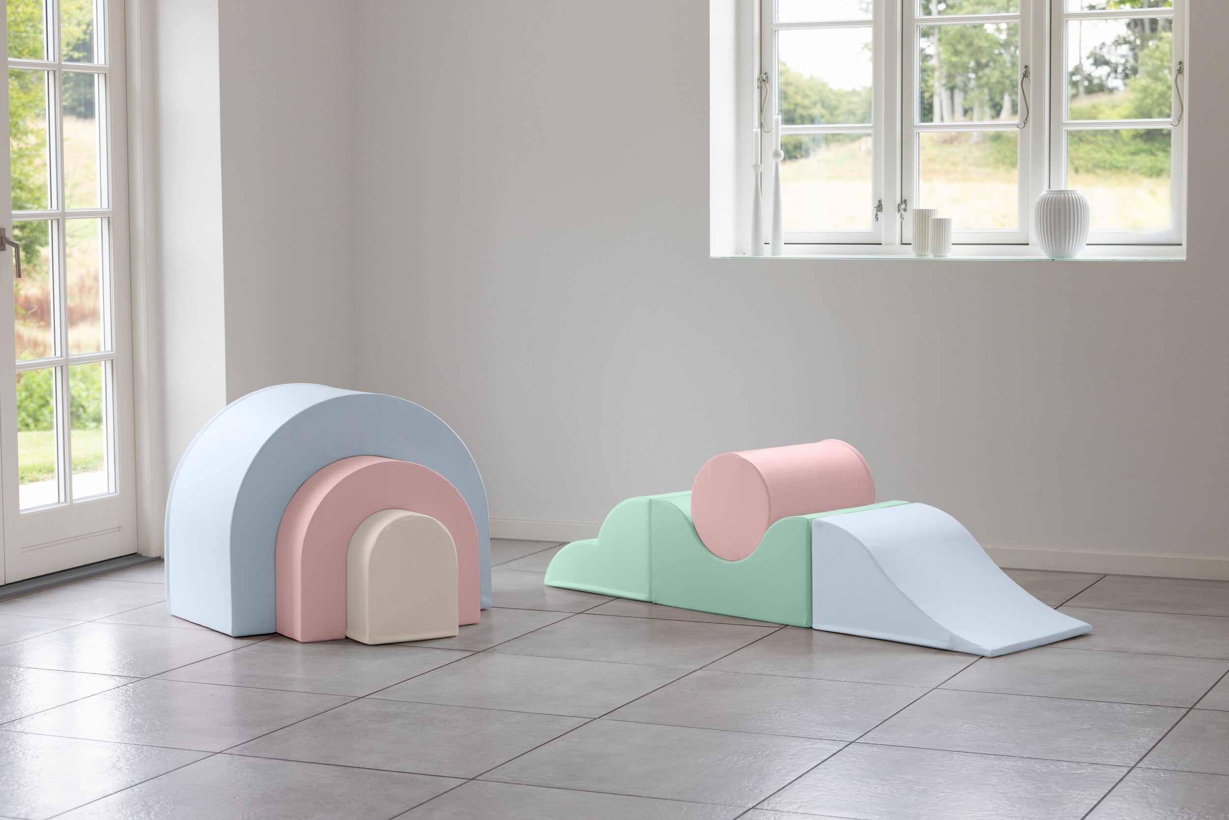 Rainbow Play Set - Pastel - 7-Piece