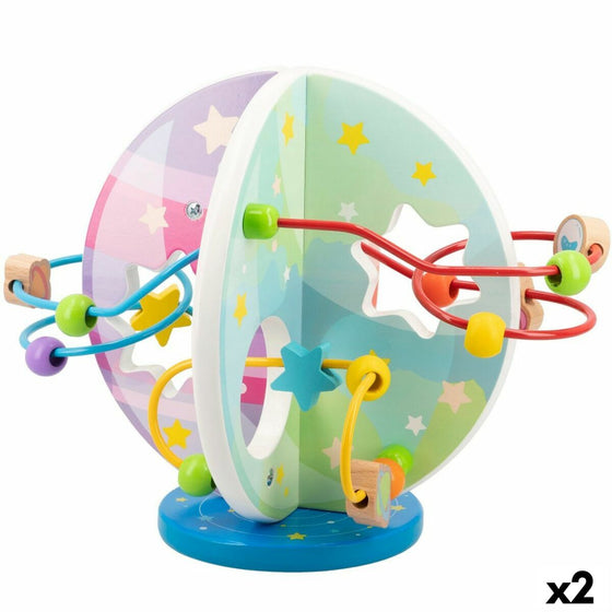 Activity centre Woomax 2 Units 25,5 x 20,5 x 20 cm-0