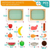 Toy Food Set Woomax 12 Pieces (4 Units)-2