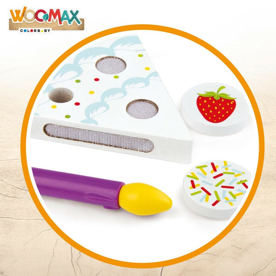 Wooden Game Woomax Tarta 26 Pieces (6 Units)-4