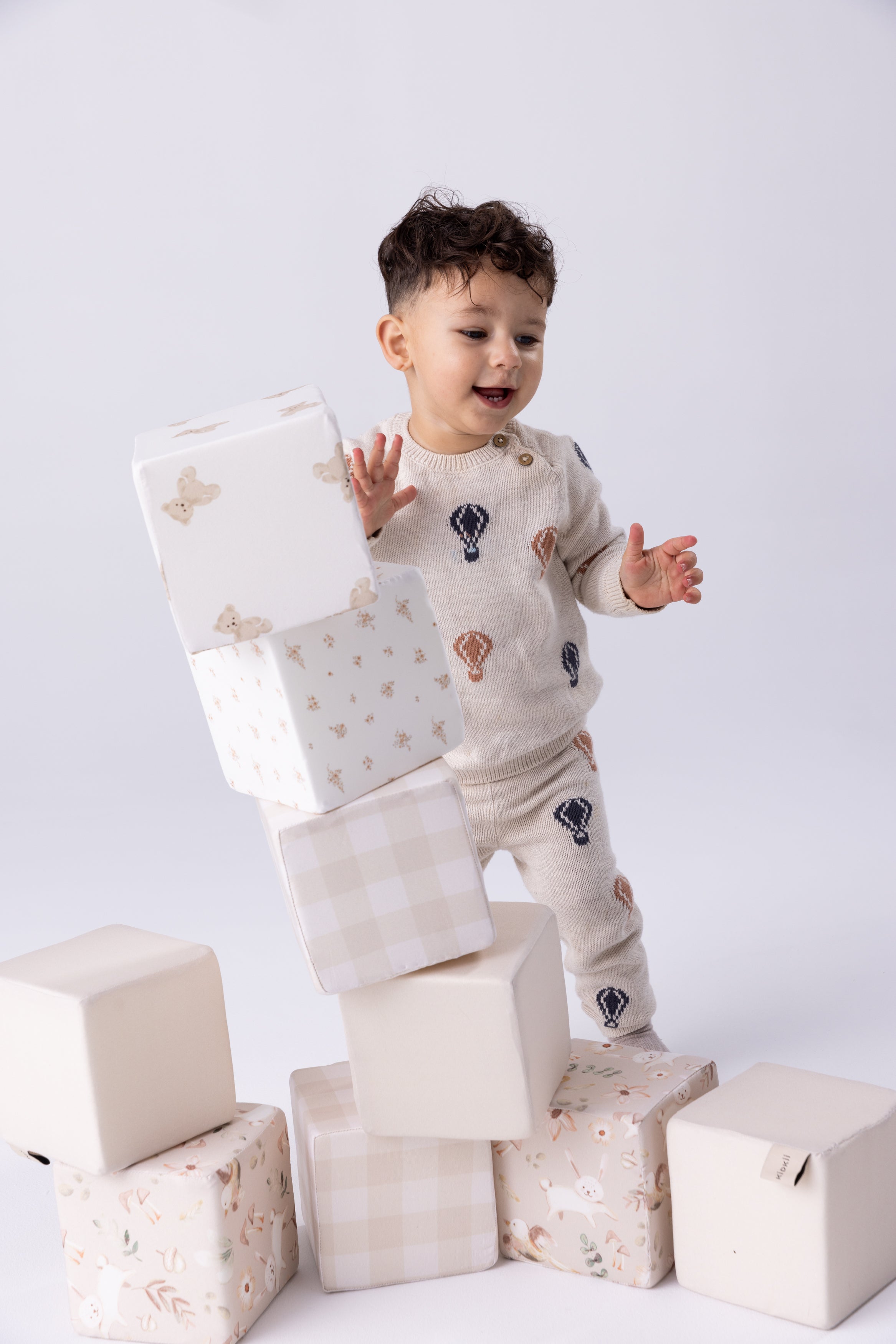 Mini Builder Blocks – Beige