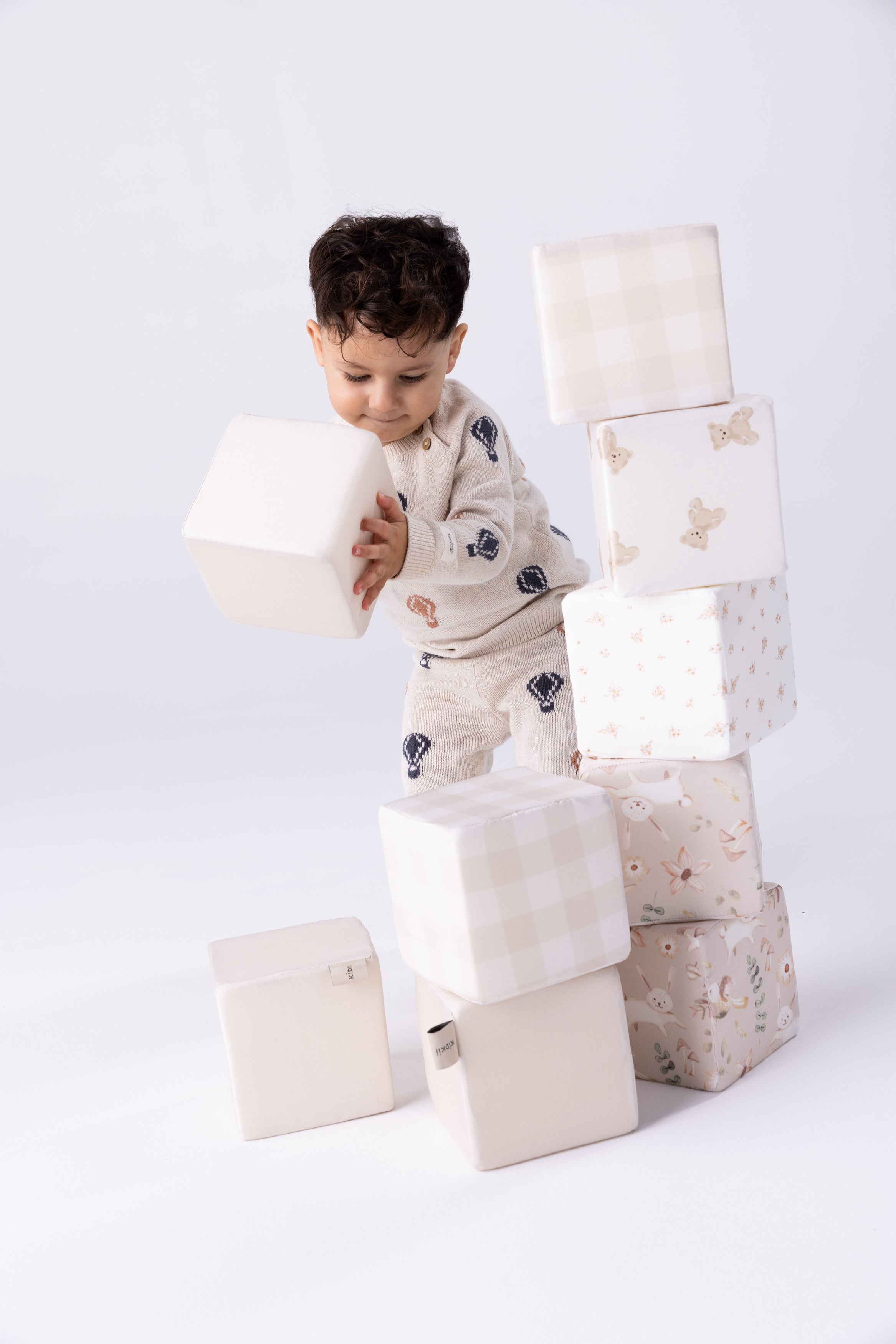 Mini Builder Blocks – Beige