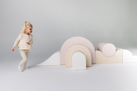Lux Rainbow Foam Play Set