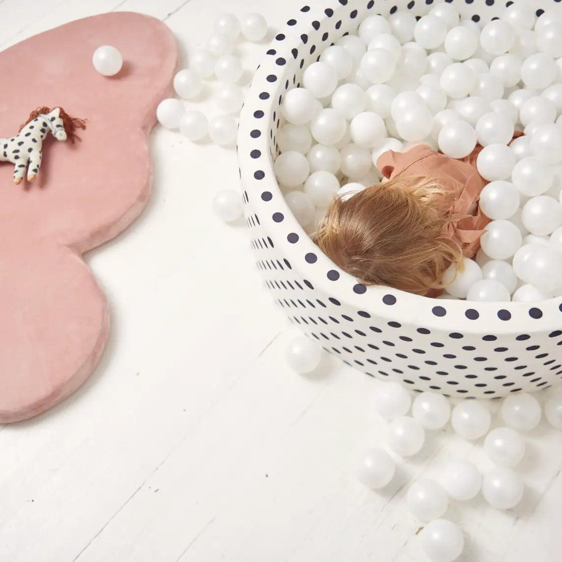 Ball Pit - Velvet Limited Dots (90x30) - KIDKII