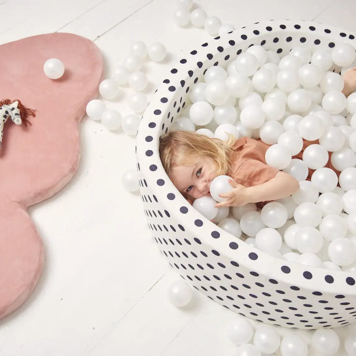 Ball Pit - Velvet Limited Dots (90x30) - KIDKII