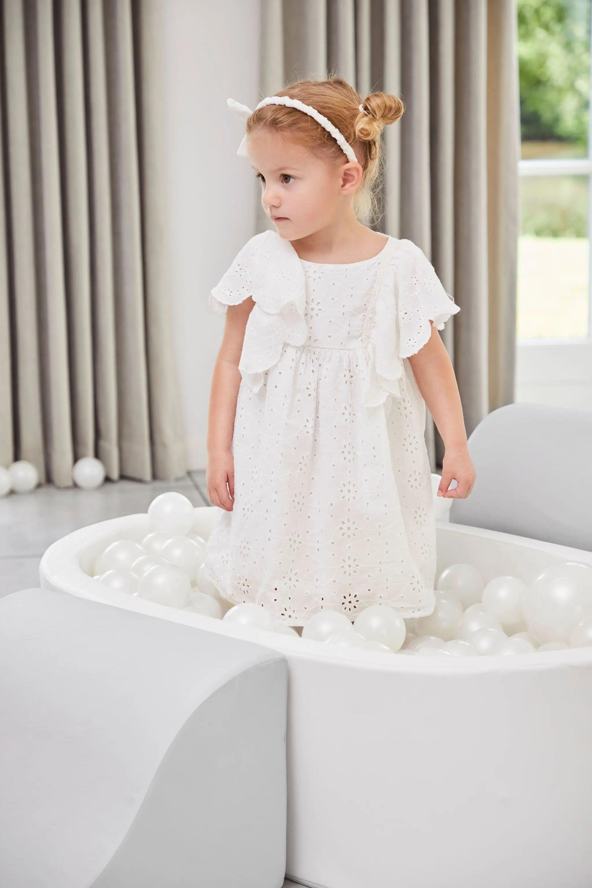 LUX Ball Pit - White - KIDKII