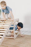 Montessori - Climbing Set XXL - Wood - KIDKII