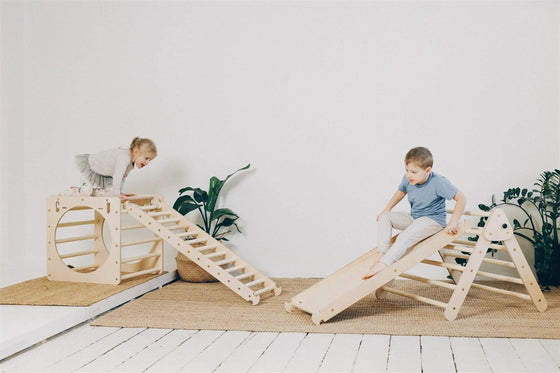 Montessori - Climbing Triangle - Wood - KIDKII