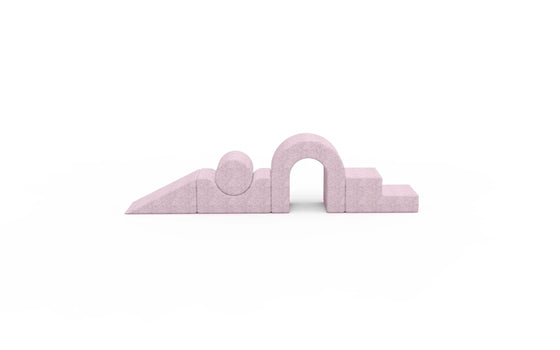 Nordic Foam Play Set - Velvet Baby Pink - KIDKII